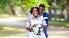 Yaw Siki shares photos from his wedding