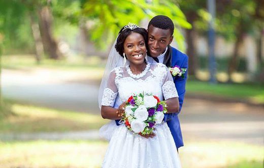 Yaw Siki shares photos from his wedding