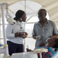 Dr Louisa Setakla and her father