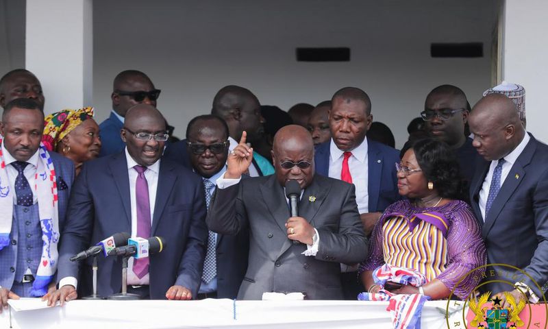 President Nana Addo Dankwa Akufo-Addo with NPP executives