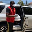 Dumelo shares lunch for security officers