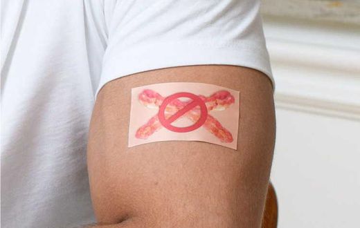 This plaster saves vegetarians from craving for meat