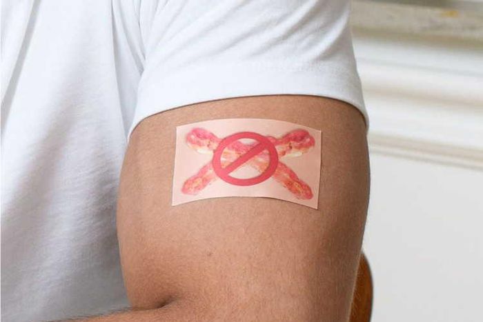 This plaster saves vegetarians from craving for meat