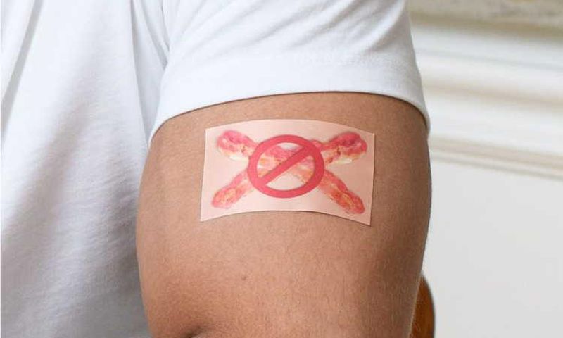 This plaster saves vegetarians from craving for meat