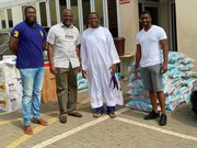 Ibrahim Mahama donates to deprived persons in Accra