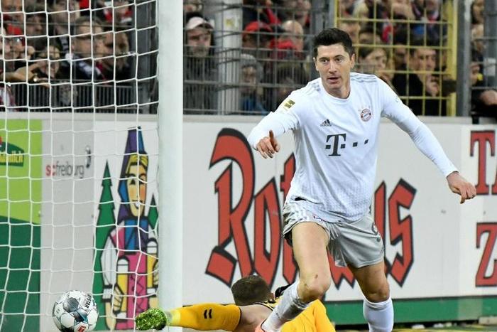 Robert Lewandowski has hit 19 goals for Bayern Munich already this season