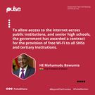 SHS and tertiary institutions to get free Wi-Fi
