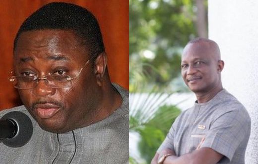 Elvis Afriyie Ankrah and Kwesi Appiah