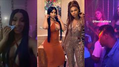 Cardi B and Becca