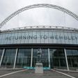 A general view of the exterior of Wembley Stadium