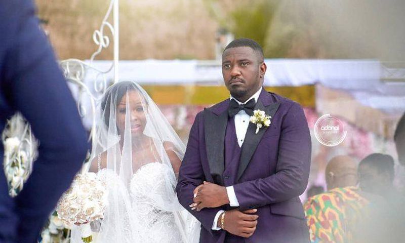 John Dumelo and wife