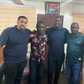 Emile Heskey (third) visits Ghana Premier League club Medeama SC