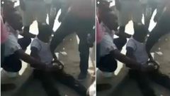 Man collapses due to lockdown hunger, regains strength after being given food (video)