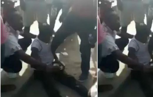 Man collapses due to lockdown hunger, regains strength after being given food (video)