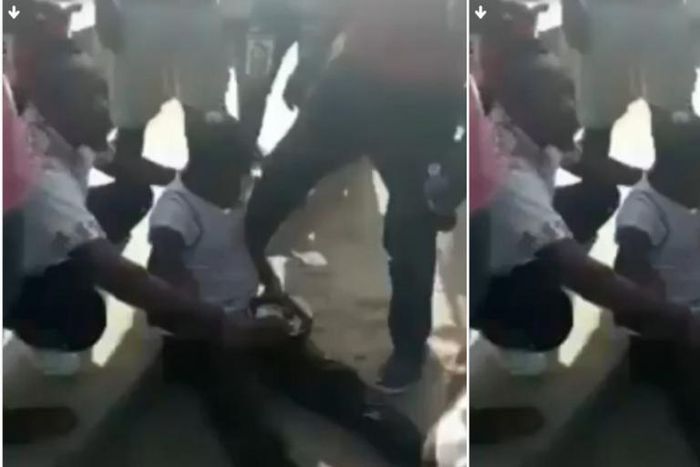 Man collapses due to lockdown hunger, regains strength after being given food (video)