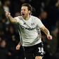 Fulham midfielder Harry Arter celebrates the winner against Aston Villa