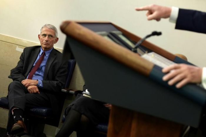 Anthony Fauci said that the number of COVID-19 deaths in the United States -- around 22,000 and climbing -- could have been lower had the country acted faster