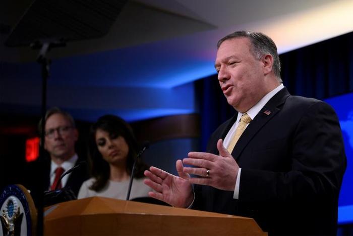 US Secretary of State Mike Pompeo said the Taliban's release of two Western hostages could boost hopes of peace in Afghanistan