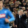 Napoli coach Carlo Ancelotti was not in favour of the players' being confined to a training camp.