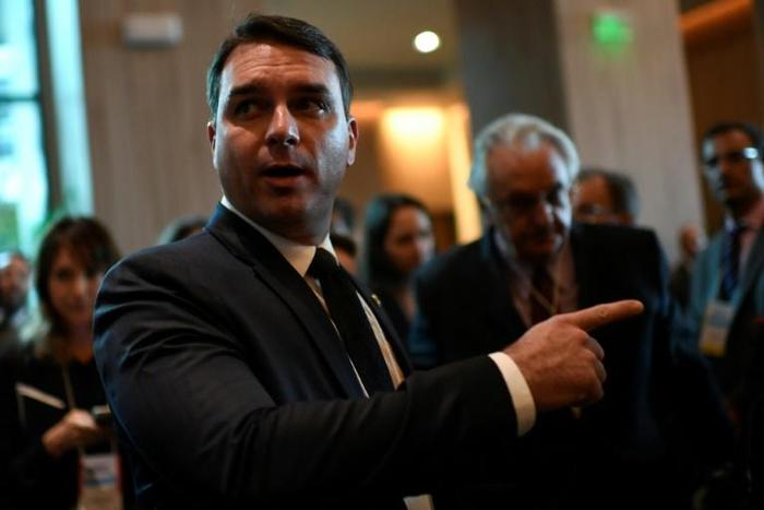 The eldest son of Brazilian President Jair Bolsonaro, Flavio, is accused of embezzling public money