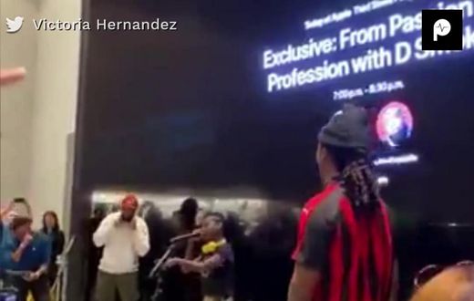 Dj Switch is in the news again, this time she performed at an event at Apple as part of the Black History Month Celebrations