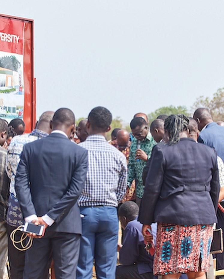 Pastor Otabil cuts sod for construction of Central University Hospital