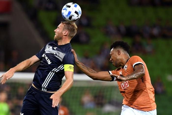 Ola Toivonen put Melbourne Victory in front against Thai champions Chiangrai United in the AFC Champions League