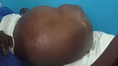 Ghanaian woman ‘pregnant’ with no baby is on the verge of death (video)