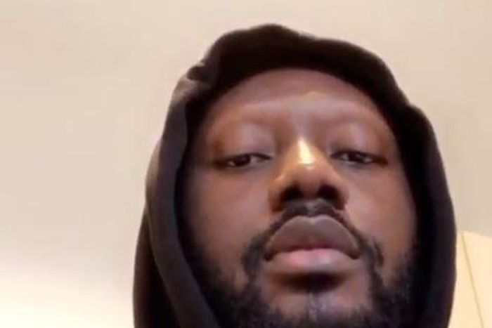 Pappy Kojo shaves eyebrow