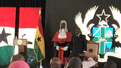 Akufo-Addo swears in Anin Yeboah as Chief Justice