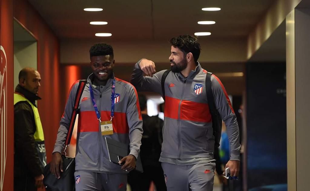 Thomas Partey and Diego Costa