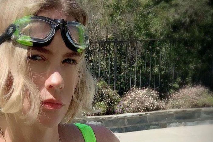 January Jones Has Killer Abs