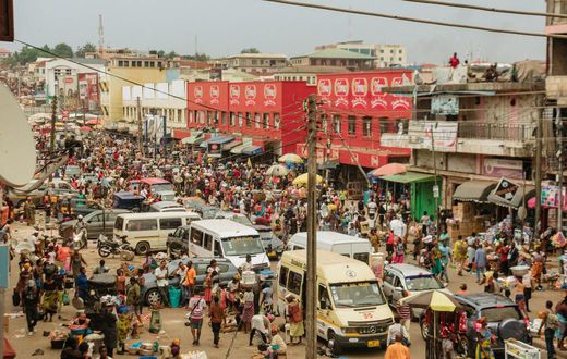 Kumasi central market