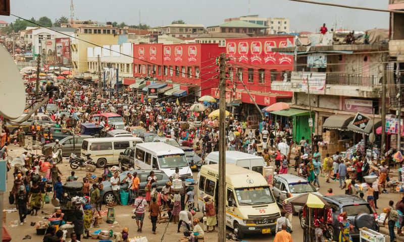 Kumasi central market