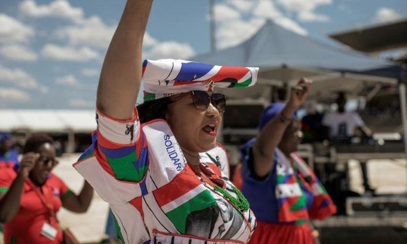 Namibians will vote in a general election on Wednesday -- the ruling SWAPO party has ruled the country since 1990