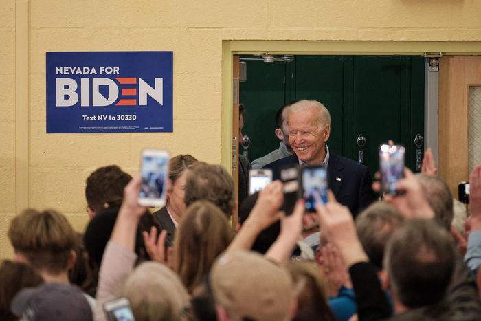 Biden, Seeking Revival, Is Counting on at Least Second Place in Nevada