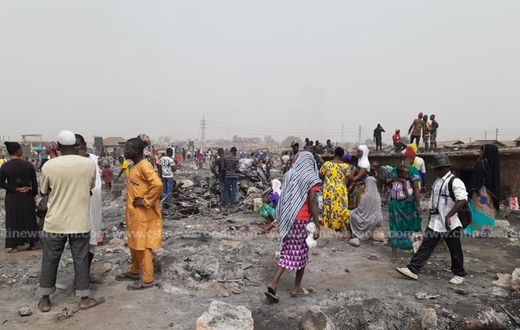 Kumasi: 13,000 people homeless following Dagombaline fire incident