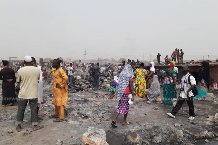Kumasi: 13,000 people homeless following Dagombaline fire incident