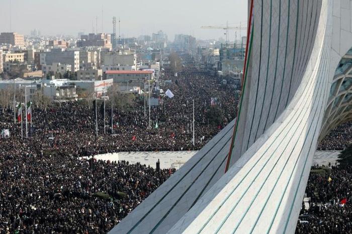 Turnout for Soleimani's funeral commemorations has been enormous in all of the citiers where they have been held