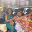 Comfort Doyoe Cudjoe Ghansah in trotro