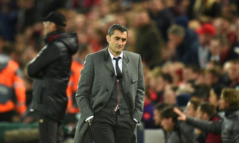 Ernesto Valverde was dismissed after two-and-a-half-seasons in charge at Barcelona