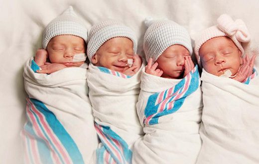 30-year-old mother of 12 gives birth to another quadruplet at home; no antenatal care