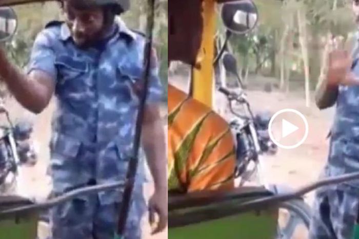 “Don’t try it again; do you know salary?” – Ghanaian police officer rejects  bribe (video)
