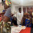 Dumelo celebrates birthday with widows