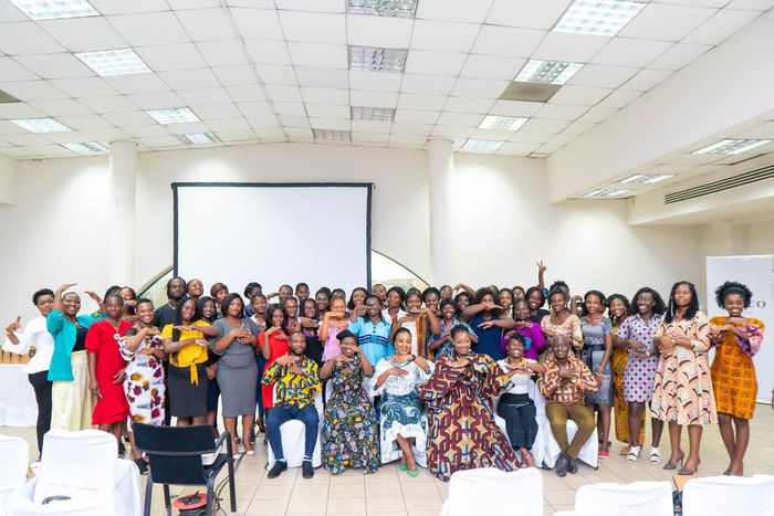 Vlisco Executives, Guest Speakers & Participants at the 2020 Vlisco Women's Mentoring Program