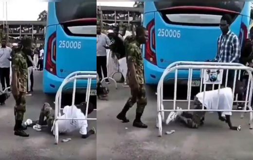Soldier’s punishment to camouflage uniform-wearing boy will make you throw yours away (video)