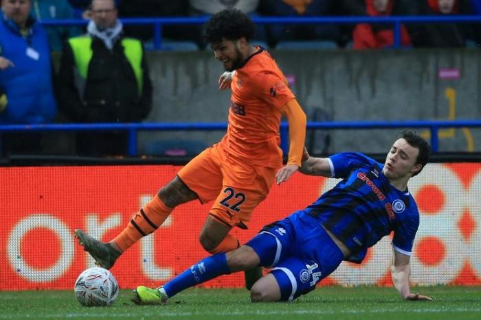 Newcastle were roughed up by minnows Rochdale in their 1-1 FA Cup draw