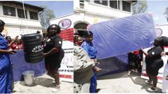 Brave commercial sex workers make donations to police stations