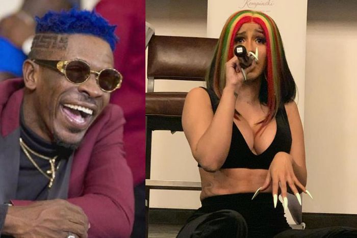 Cardi B and Shatta Wale