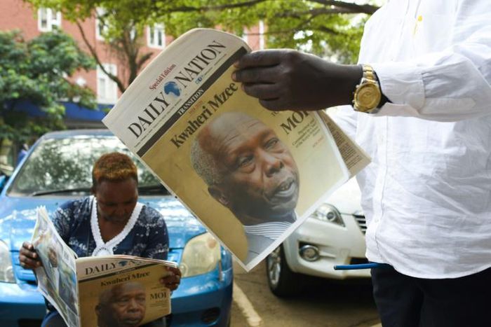 Moi was praised for keeping Kenya a relative haven of peace during a chaotic period in east Africa